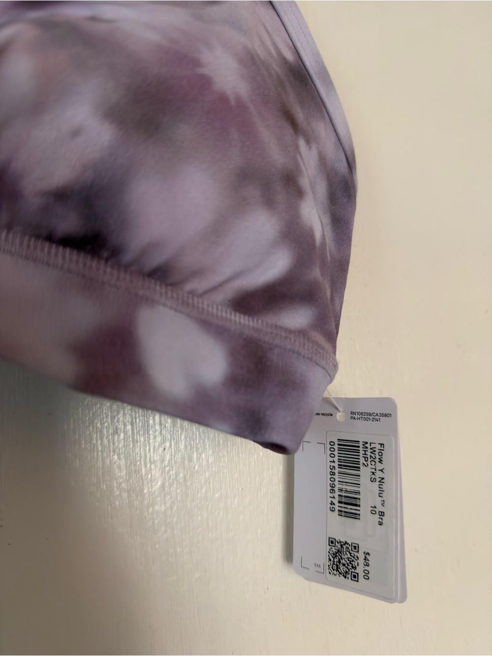 Lululemon daisy Tie-Dye Wireless Sports Bra and Legging Set - Picture 8 of 8
